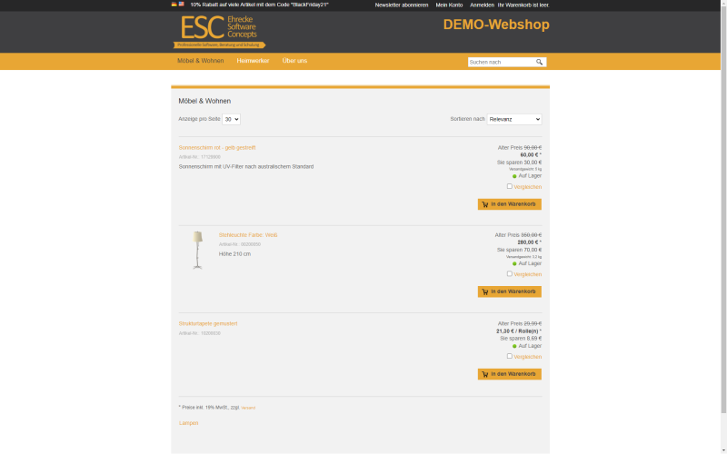 Webshop